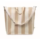 Geanta plaja, 2502E15832, Everestus, 46 x 16 x 60 cm, Bumbac, Alb