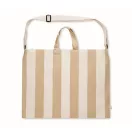 Geanta plaja, 2502E15832, Everestus, 46 x 16 x 60 cm, Bumbac, Alb