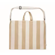   Geanta plaja, 2502E15832, Everestus, 46 x 16 x 60 cm, Bumbac, Alb