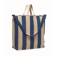   Geanta plaja, 2502E15833, Everestus, 46 x 16 x 60 cm, Bumbac, Albastru regal