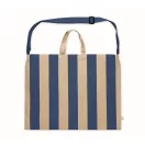 Geanta plaja, 2502E15833, Everestus, 46 x 16 x 60 cm, Bumbac, Albastru regal
