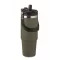 Cana de voiaj, Everestus, 2610E18499, 850 ml, Ø8.5x23.5 cm, Otel inoxidabil, Verde inchis