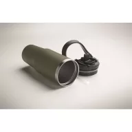   Cana de voiaj, Everestus, 2610E18499, 850 ml, Ø8.5x23.5 cm, Otel inoxidabil, Verde inchis