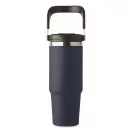 Cana de voiaj, 850 ml, 2502E15517, Everestus, ⌀8.5 x 23.5 cm, Otel, Albastru marin francez