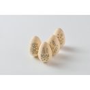 Set pictura cu 4 oua din lemn, 2502E14333, Everestus, 10 x 10 x 7 cm, Lemn, Natur