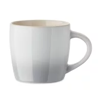 Cana 300 ml, 2509E15319, Everestus, Ø9x8.6 cm, Gresie, Alb