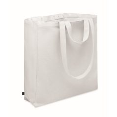   Sacosa de cumparaturi, 2502E15970, Everestus, 38 x 12 x 41 cm, Bumbac, Alb