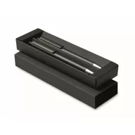   Set instrumente de scris, 2502E15867, Everestus, 17.3 x 5.2 x 2.2 cm, Aluminiu, Negru