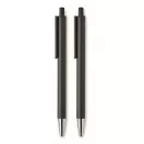 Set instrumente de scris, 2502E15867, Everestus, 17.3 x 5.2 x 2.2 cm, Aluminiu, Negru