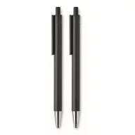   Set instrumente de scris, 2502E15867, Everestus, 17.3 x 5.2 x 2.2 cm, Aluminiu, Negru