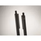 Set instrumente de scris, 2502E15867, Everestus, 17.3 x 5.2 x 2.2 cm, Aluminiu, Negru