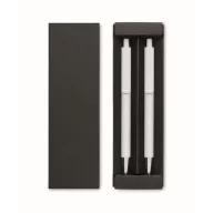   Set instrumente de scris, 2502E15865, Everestus, 17.3 x 5.2 x 2.2 cm, Aluminiu, Alb