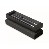   Set instrumente de scris, 2502E15866, Everestus, 17.3 x 5.2 x 2.2 cm, Aluminiu, Albastru marin francez