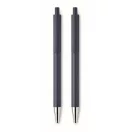 Set instrumente de scris, 2502E15866, Everestus, 17.3 x 5.2 x 2.2 cm, Aluminiu, Albastru marin francez