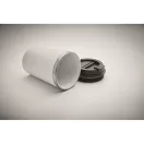 Cana de voiaj, 350 ml, 2502E15507, Everestus, ⌀8.5 x 14 cm, Polipropilena, Alb
