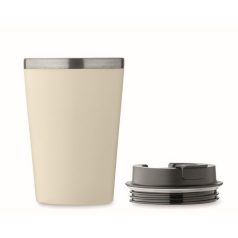   Cana de voiaj, 350 ml, 2502E15509, Everestus, ⌀8.5 x 14 cm, Polipropilena, Bej