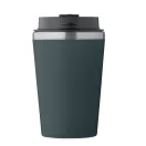 Cana de voiaj, Everestus, 2610E18494, 350 ml, Ø8.5x14 cm, Polipropilena, Verde Petrol
