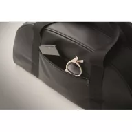   Geanta sport, 2502E15071, Everestus, 53 x 29 x 23 cm, Poliuretan, Negru