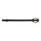 Lanyard cu suport pentru pahar, 2502E14257, Everestus, 55 x 6 cm, Poliester, Negru