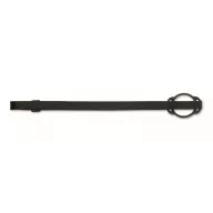   Lanyard cu suport pentru pahar, 2502E14257, Everestus, 55 x 6 cm, Poliester, Negru