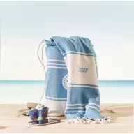   Prosop de plaja, 2502E14129, Everestus, 160 x 80 cm, Poliester, Albastru turcoaz