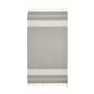 Prosop de plaja, 2502E16398, Everestus, 90 x 160 cm, Poliester, Bumbac, Gri