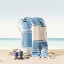 Prosop de plaja, 2502E16399, Everestus, 90 x 160 cm, Poliester, Bumbac, Albastru turcoaz