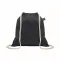 Saculet cu snur, Everestus, 2601E14305, 37x41 cm, Bumbac, Albastru