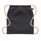 Saculet cu snur, Everestus, 2601E14305, 37x41 cm, Bumbac, Albastru