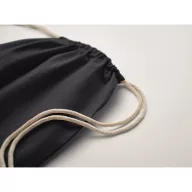   Saculet cu snur, Everestus, 2601E14305, 37x41 cm, Bumbac, Albastru