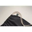 Saculet cu snur, Everestus, 2601E14305, 37x41 cm, Bumbac, Albastru