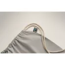 Saculet cu snur, Everestus, 2601E14310, 37x41 cm, Bumbac, Gri