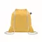 Saculet cu snur, Everestus, 2601E14309, 37x41 cm, Bumbac, Galben