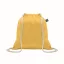 Saculet cu snur, Everestus, 2601E14309, 37x41 cm, Bumbac, Galben