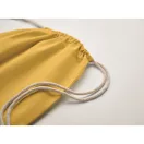 Saculet cu snur, Everestus, 2601E14309, 37x41 cm, Bumbac, Galben