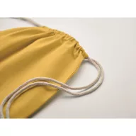   Saculet cu snur, Everestus, 2601E14309, 37x41 cm, Bumbac, Galben
