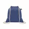 Saculet cu snur, Everestus, 2601E14306, 37x41 cm, Bumbac, Albastru regal