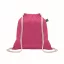 Saculet cu snur, Everestus, 2601E14308, 37x41 cm, Bumbac, Fuchsia