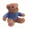 Ursulet de plus, Everestus, 2601E14693, 13x15 cm, Plush, Albastru