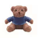 Ursulet de plus, Everestus, 2601E14693, 13x15 cm, Plush, Albastru