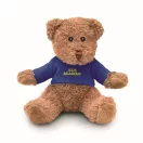 Ursulet de plus, Everestus, 2601E14693, 13x15 cm, Plush, Albastru