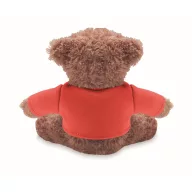  Ursulet de plus, Everestus, 2601E14696, 13x15 cm, Plush, Rosu