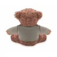 Ursulet de plus, Everestus, 2601E14694, 13x15 cm, Plush, Gri
