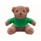 Ursulet de plus, Everestus, 2601E14697, 13x15 cm, Plush, Verde
