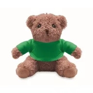   Ursulet de plus, Everestus, 2601E14697, 13x15 cm, Plush, Verde