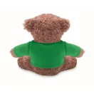 Ursulet de plus, Everestus, 2601E14697, 13x15 cm, Plush, Verde