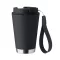 Cana de voiaj, 300 ml, 2509E16759, Everestus, Polipropilena, Negru