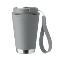   Cana de voiaj, 300 ml, 2509E16758, Everestus, Polipropilena, Gri piatra
