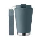Cana de voiaj, 300 ml, 2509E16760, Everestus, Polipropilena, Albastru petrol