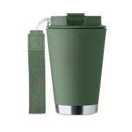   Cana de voiaj, 300 ml, 2509E16761, Everestus, Polipropilena, Verde inchis